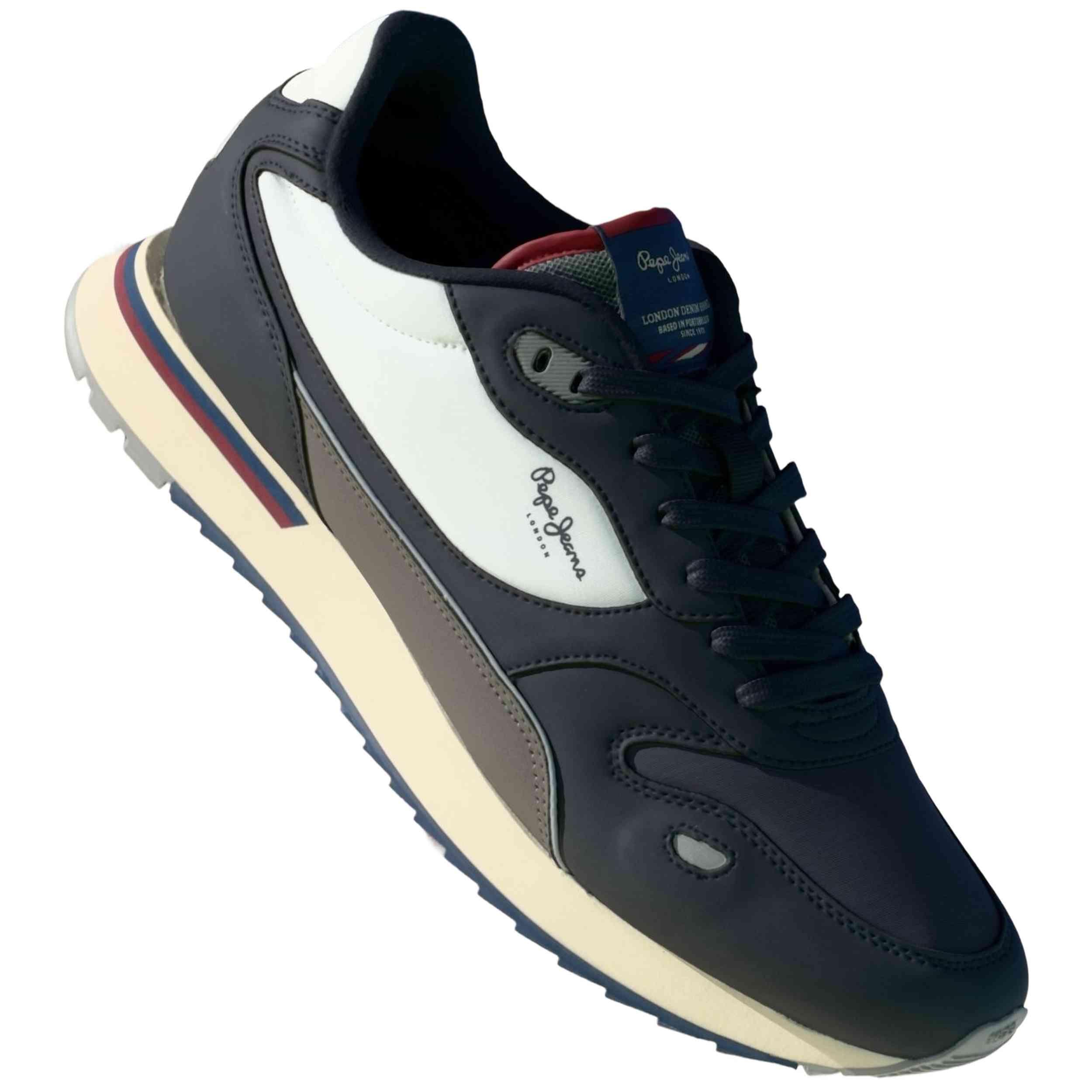 Deportivas Casual Hombre Suela Plana - Modelo Pms400007 Marino 2/4
