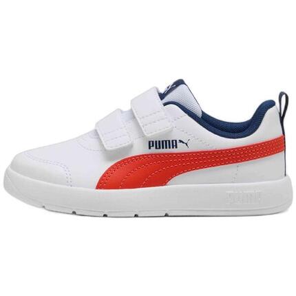 Basket Basse Enfant à Scratches Puma Courtflex V3 V inf