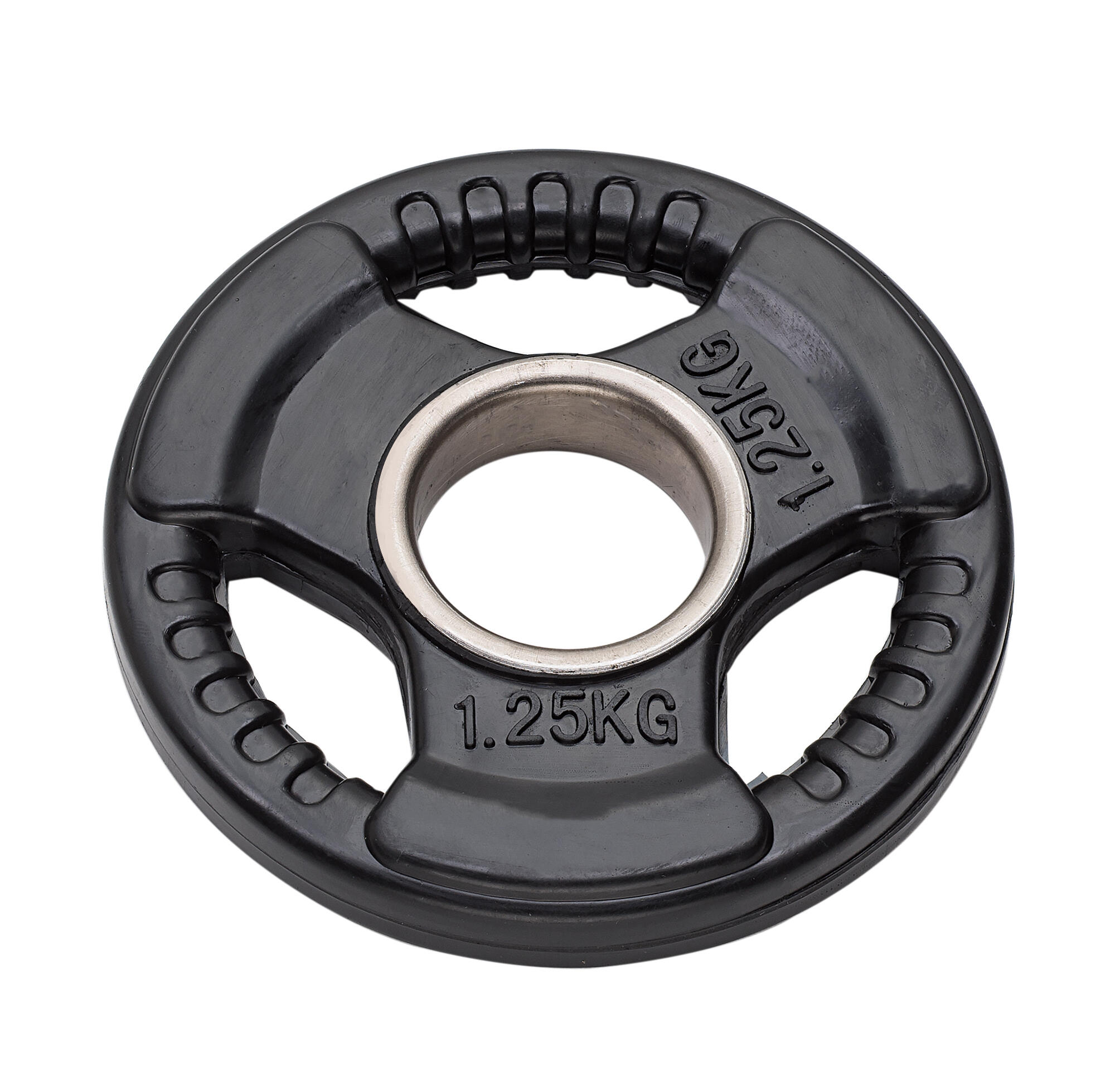 Disco Ghisa Gommato Olimpionico Foro Ø50mm per Palestra E Home Gym da 1.25 A 25 1/1