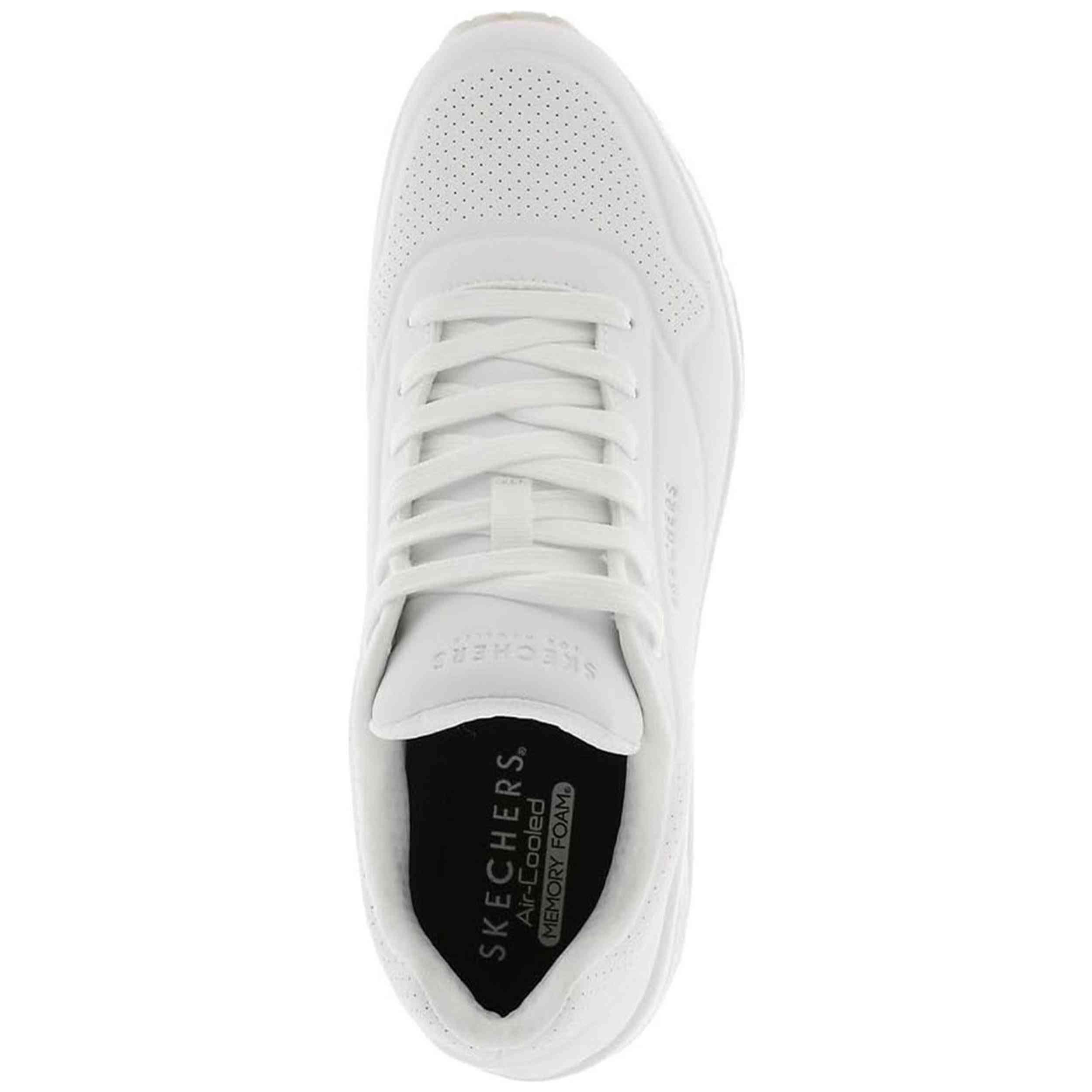 Baskets Skechers modèle 52458-WWHT pour homme 3/5