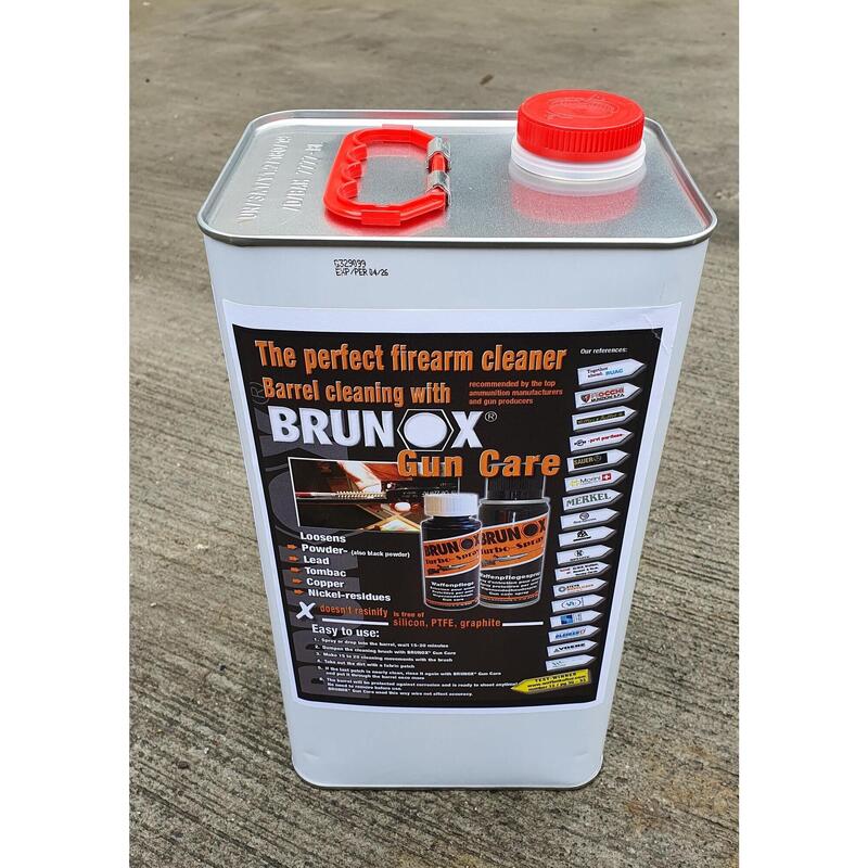 Solutie Curatare si Lubrifiere arme de foc Brunox Gun Care Canistra 5 litri
