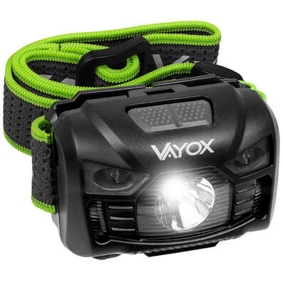 Torcia frontale VAYOX VA0020 ricaricabile con sensore di movimento
