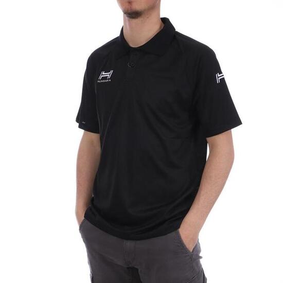 Polo Noir Homme Hungaria Training Premium