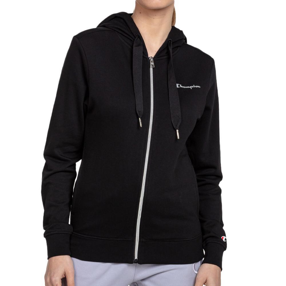 Champion Women's Black Zip-Up Hoodie