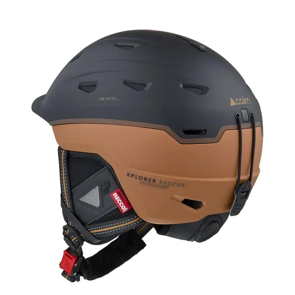 Capacete de Esqui Cairn Xplorer Preto/Castanho 2/4