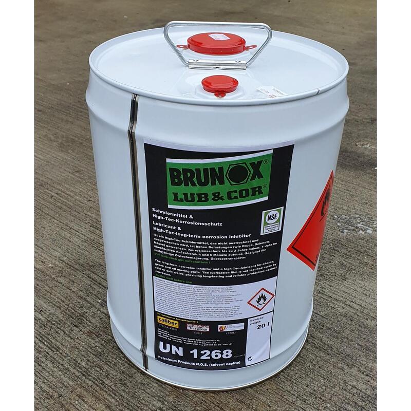 Lubrifiant si protectie anticoroziva Brunox Lub&Cor Canistra 20 litri