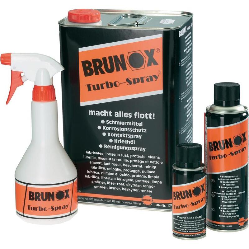 Lubrifiant-degripant multifunctional Brunox Turbo - Canistra 5 litri