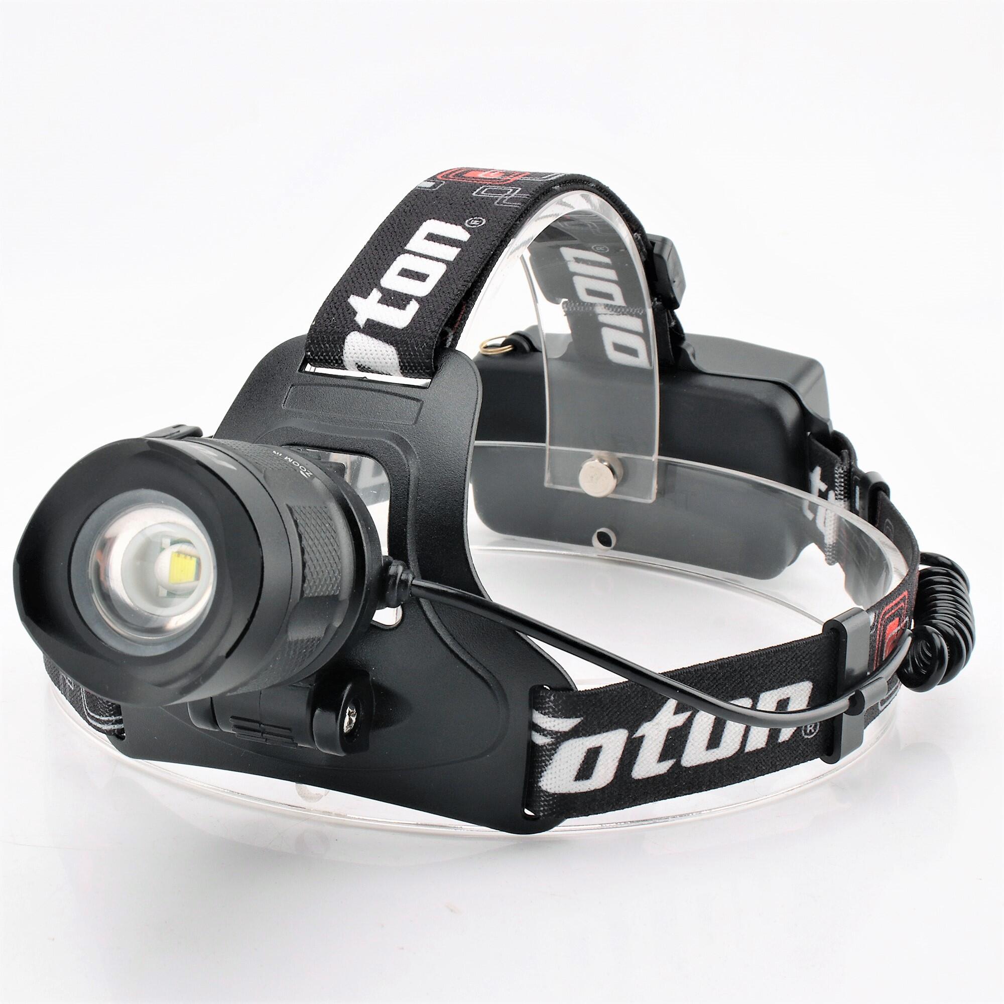 Lanterna frontala reincarcabila Foton HL-2157 LED 10W, cu focus