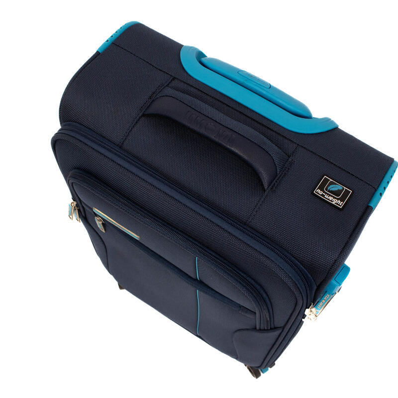 Troler Ultralight, Lamonza, 55x37x21 cm, 2.58 kg, Albatru inchis / Turcoaz