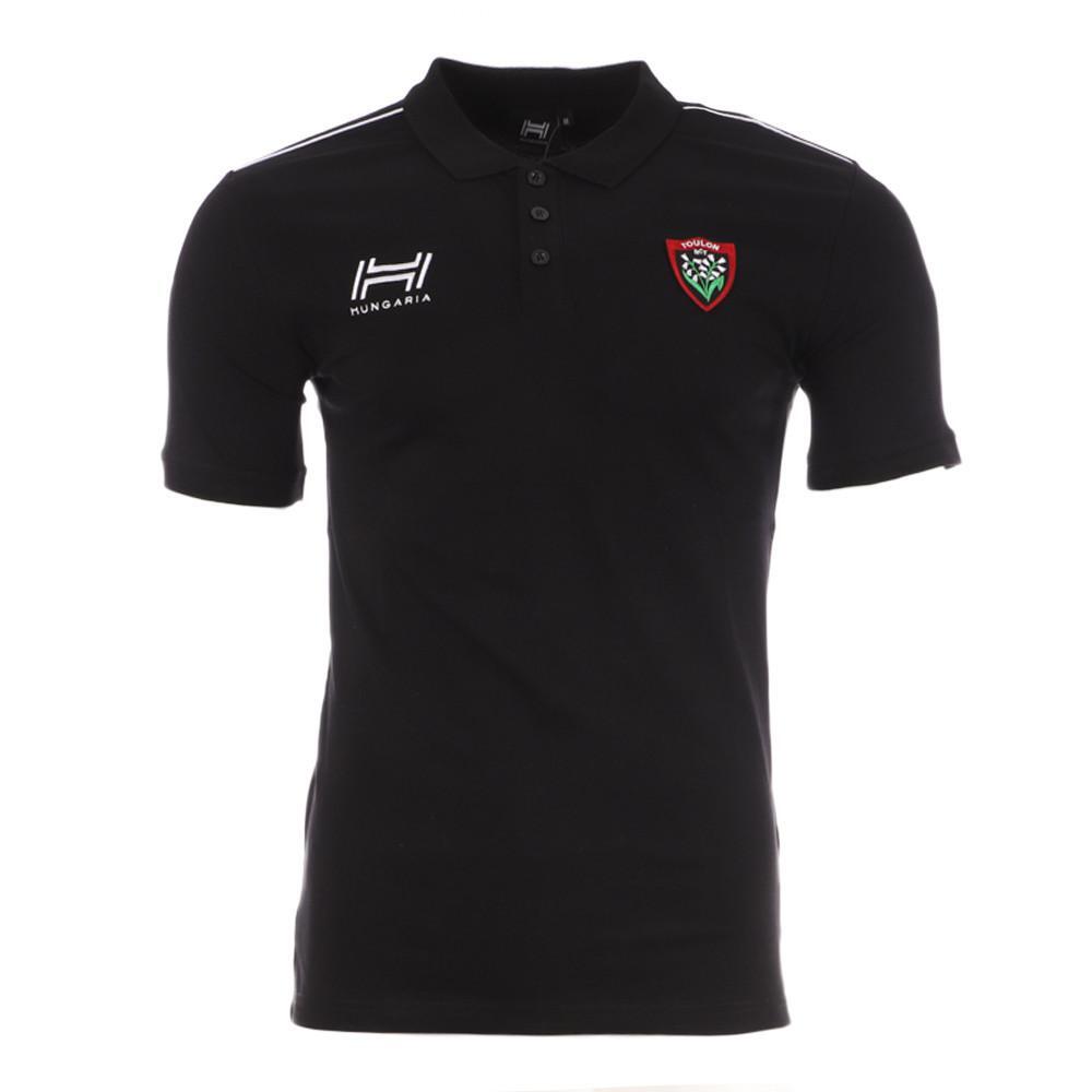 Men's RC Toulon Hungaria Black Polo Shirt