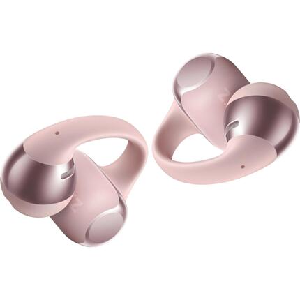 Słuchawki Shokz OpenDots One Pink z otwartą konstrukcją, Dolby Audio i Bassphere