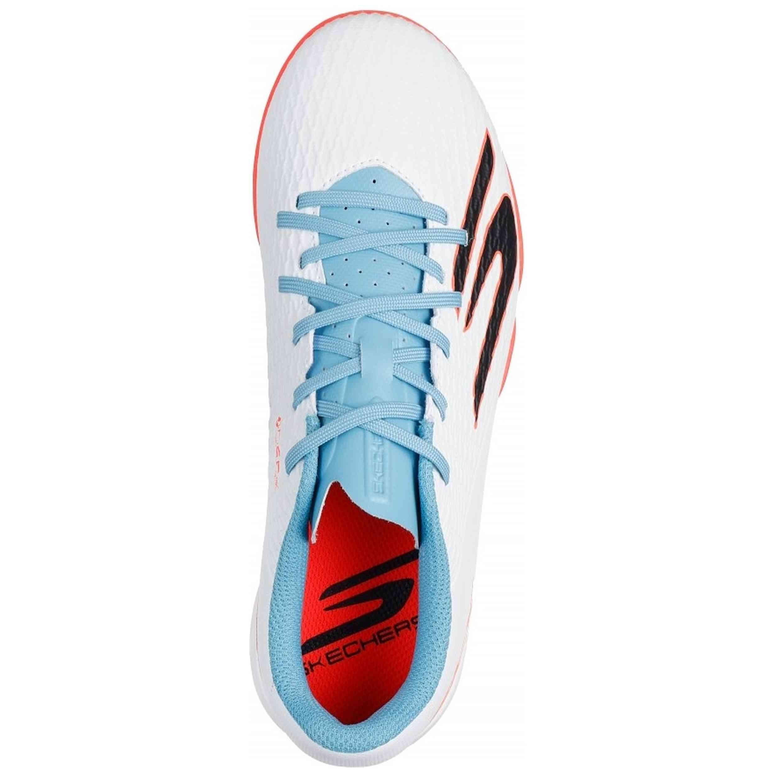 Chuteiras Skechers modelo 252164L-WTQP para crianças unissex 4/6