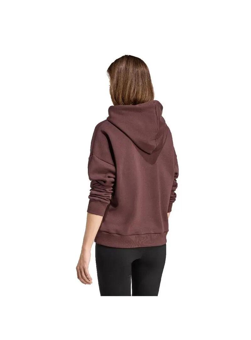 Sudaderas jerseys polares para Mujer Adidas Sl Granate 3/5