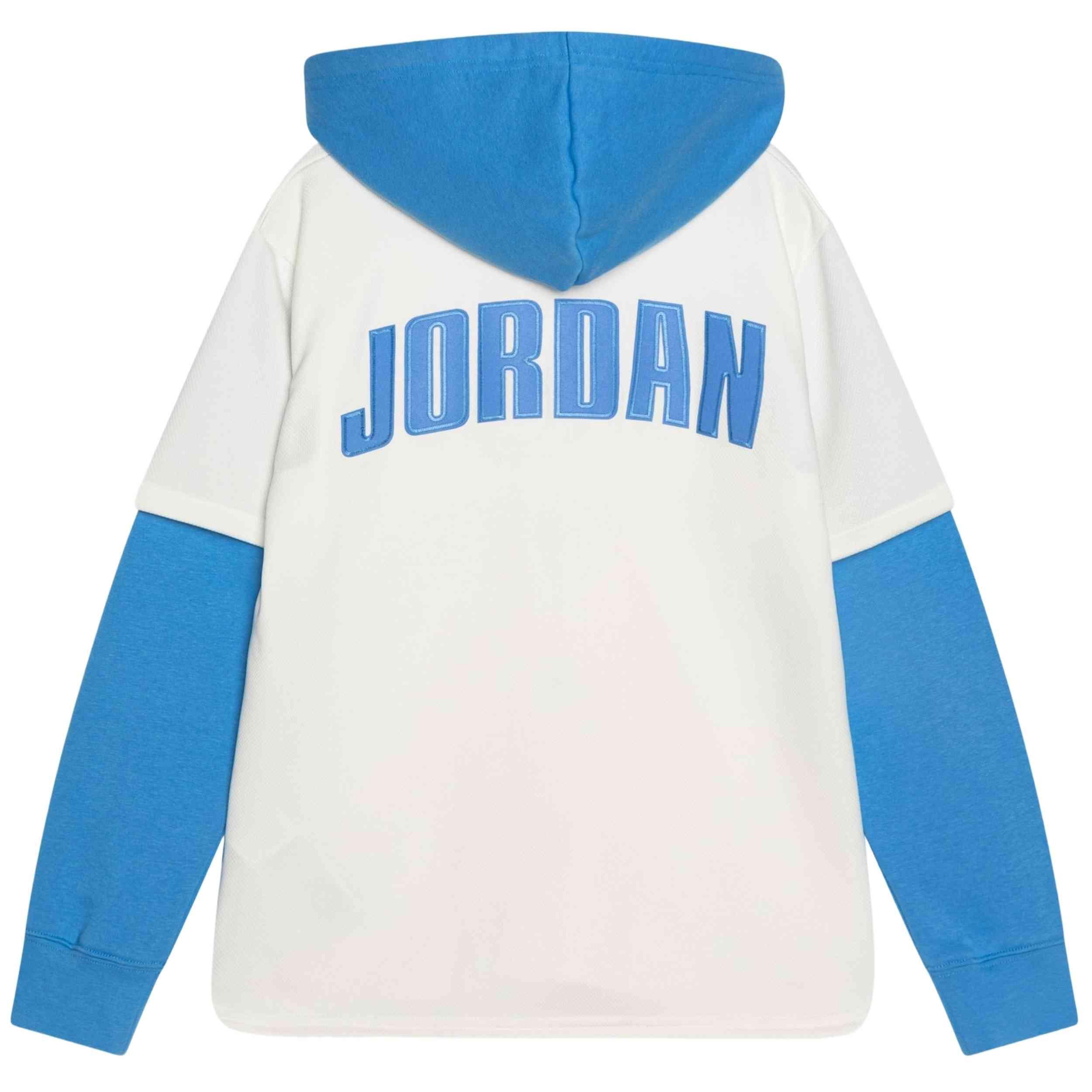 Sweat à capuche Jordan modèle 95D542-782 pour enfants 2/3