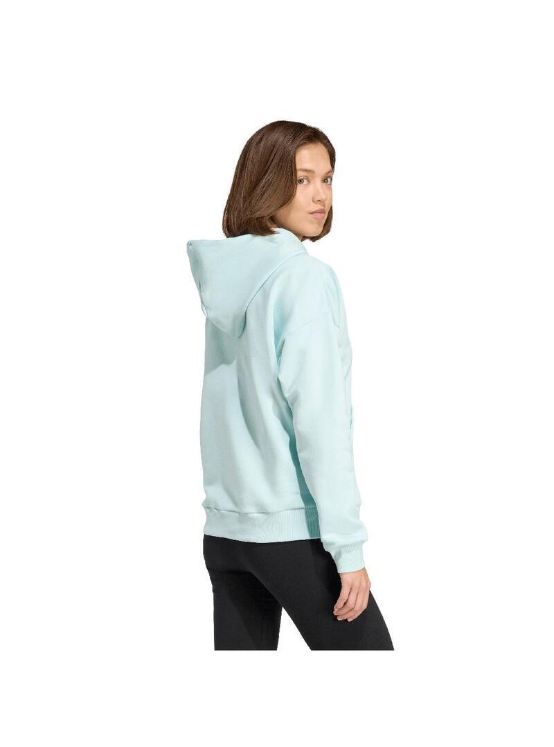 Pulls en polaire pour femme Adidas Sl Azul 3/5