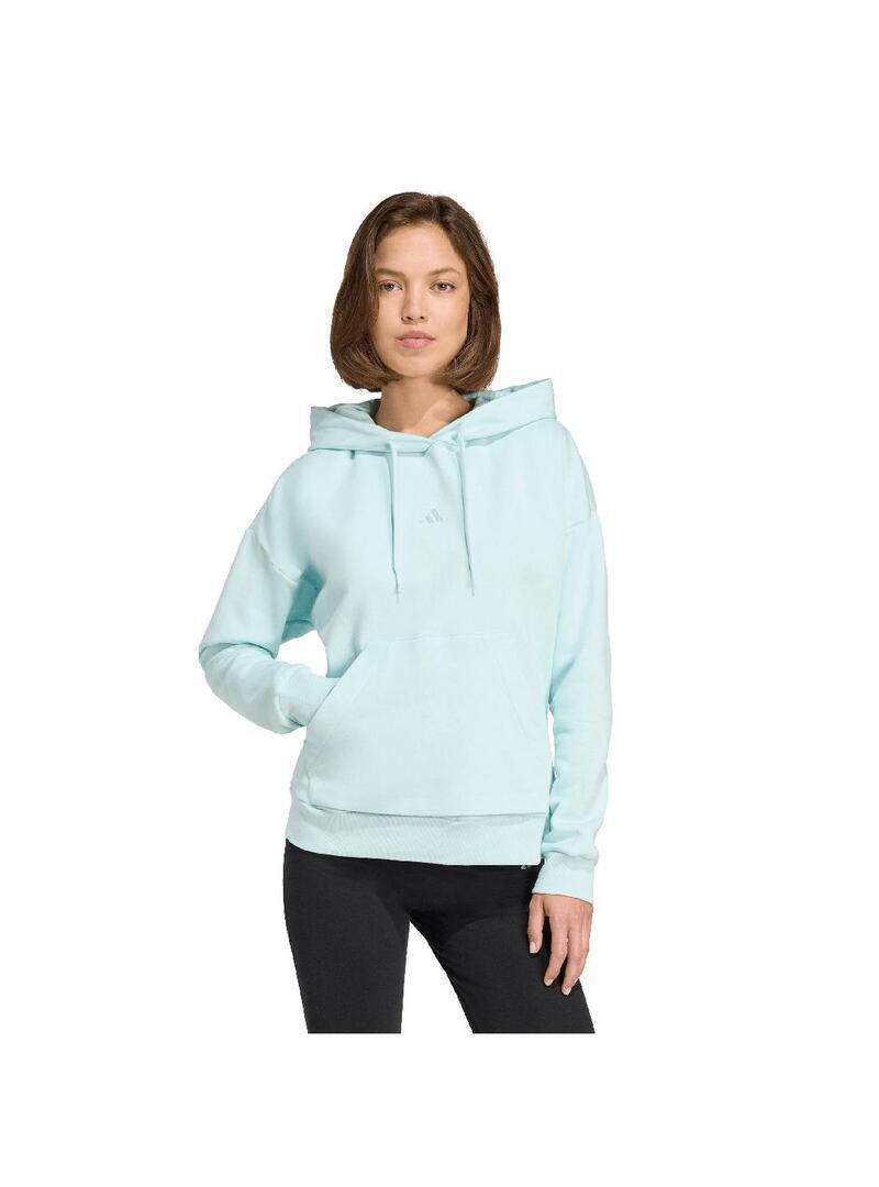 Pulls en polaire pour femme Adidas Sl Azul 2/5