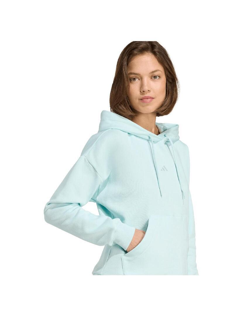 Pulls en polaire pour femme Adidas Sl Azul 5/5