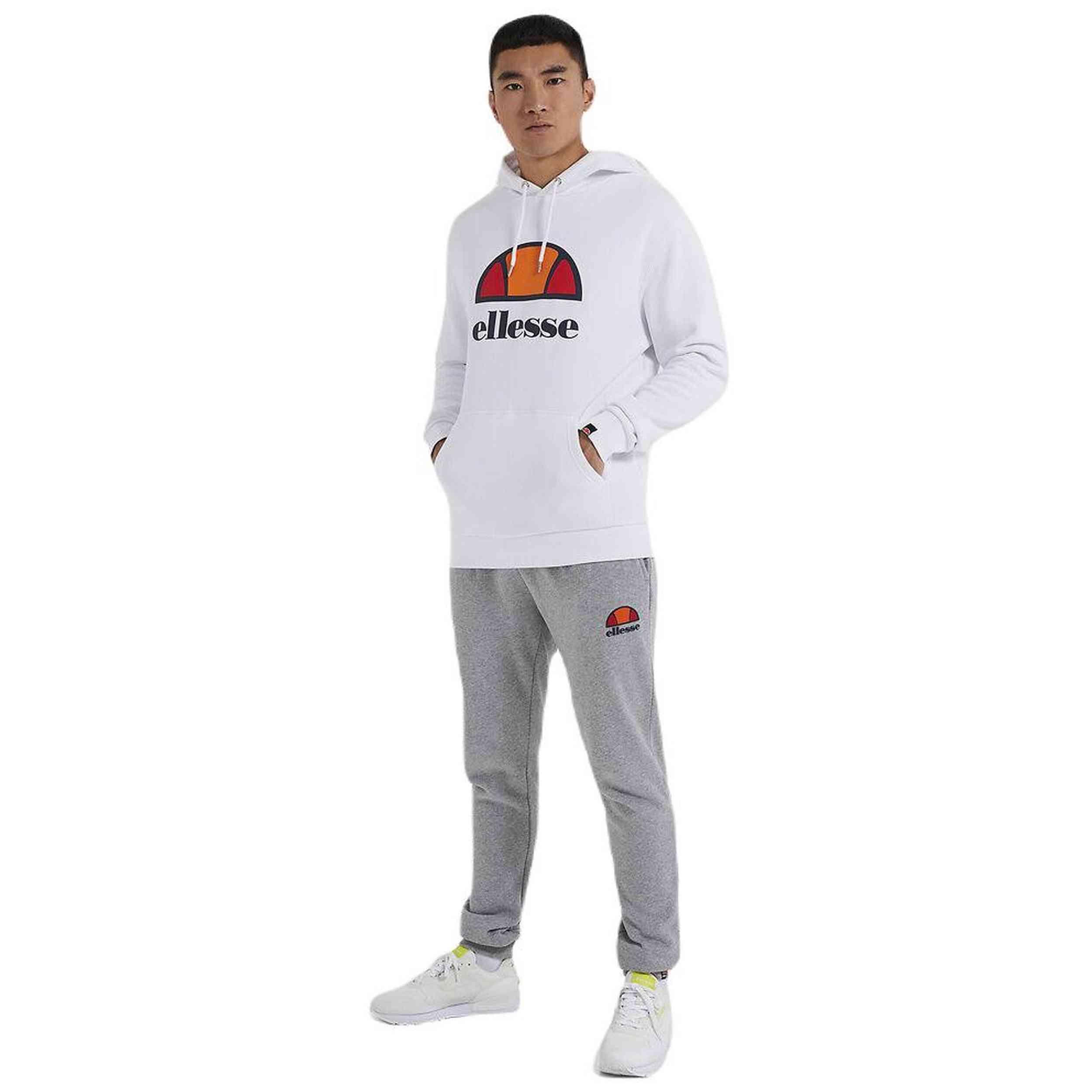 Polar com Capuz Homem Ellesse Dahryl OH Branco 3/5
