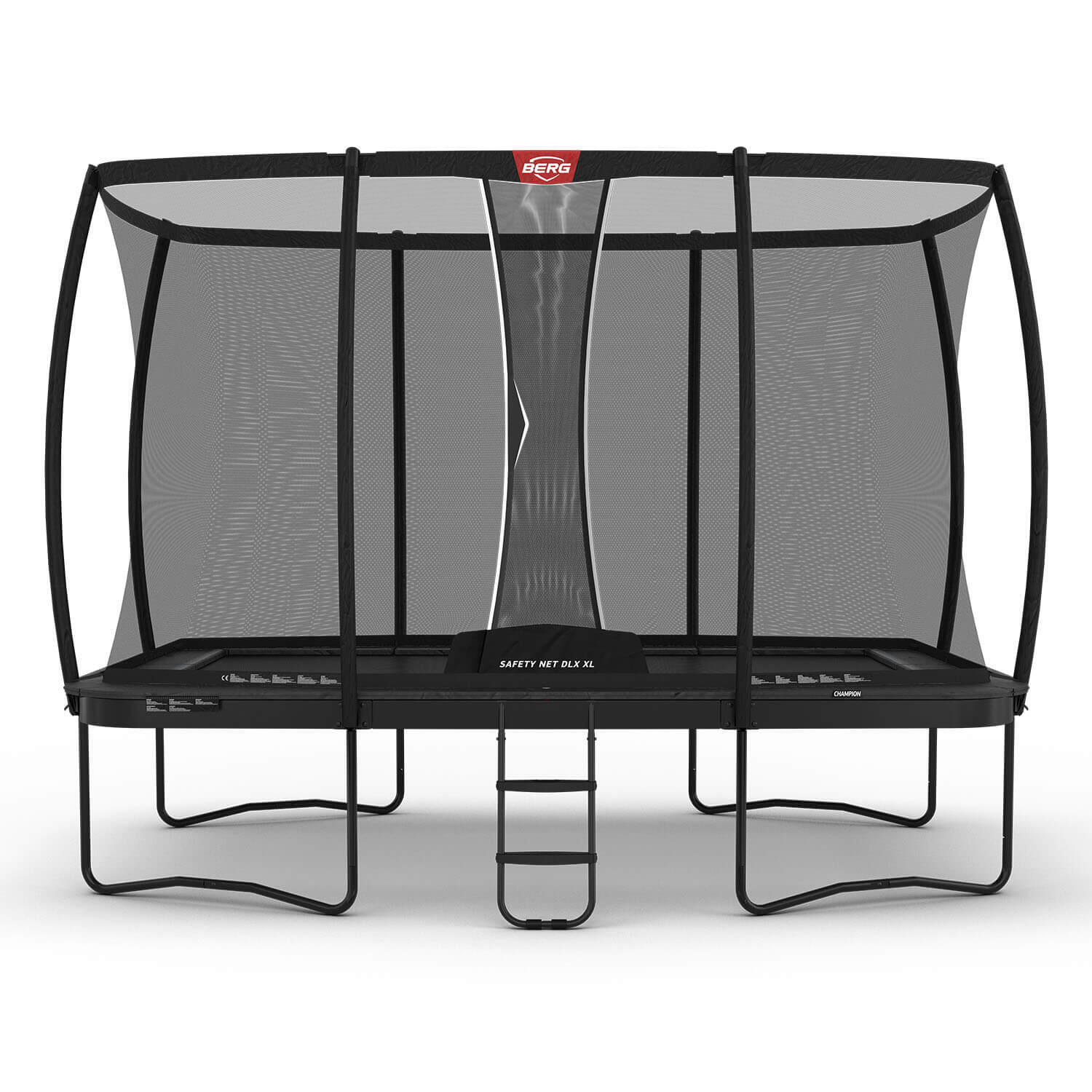 OUTDOORTOYS Trampolína Ultim Champion Regular 500 + Bezp. Síť DLX XL Šedá