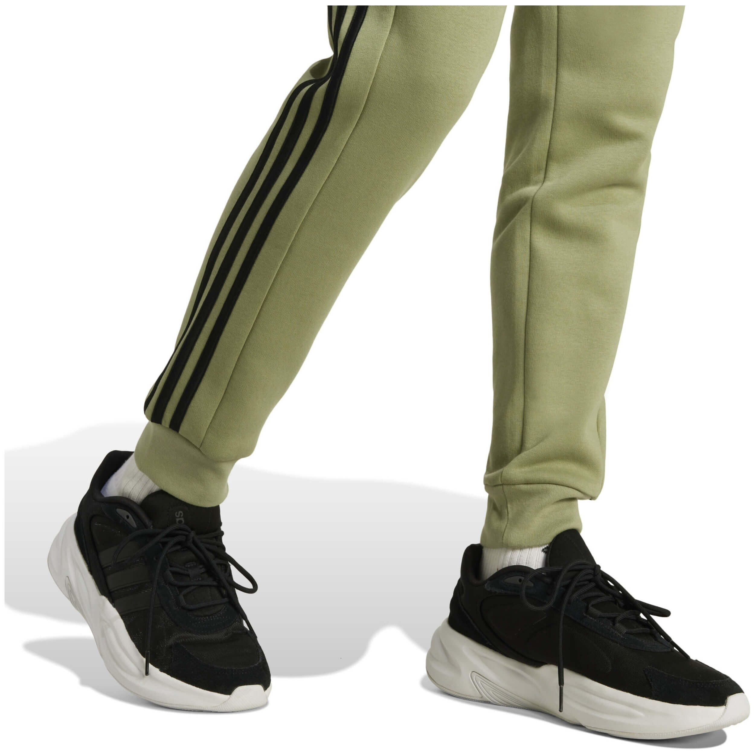 Pantatuta uomo (fleece) adidas verde 5/5