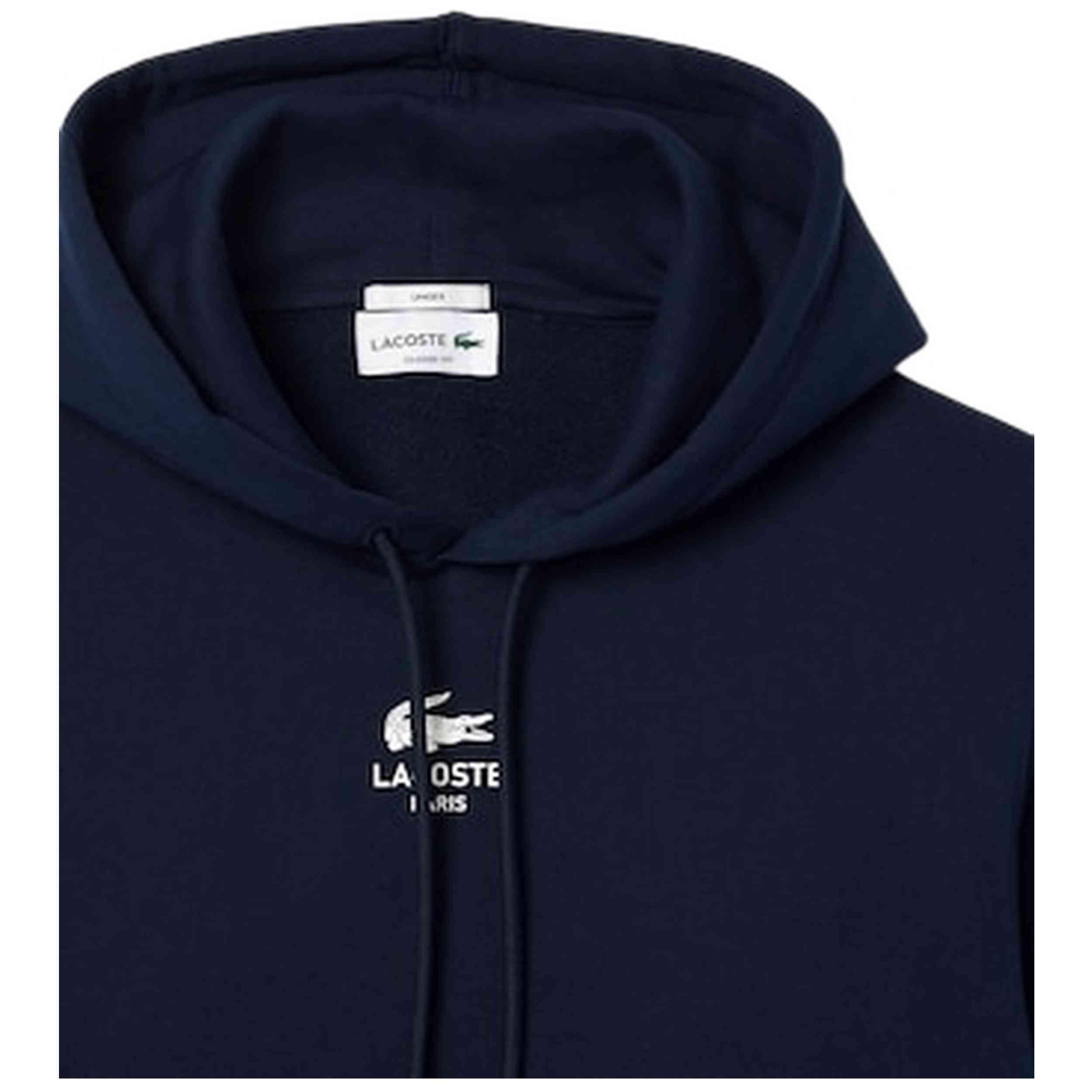 Sweat à capuche Lacoste modèle SH2740-00 pour unisexe 4/5