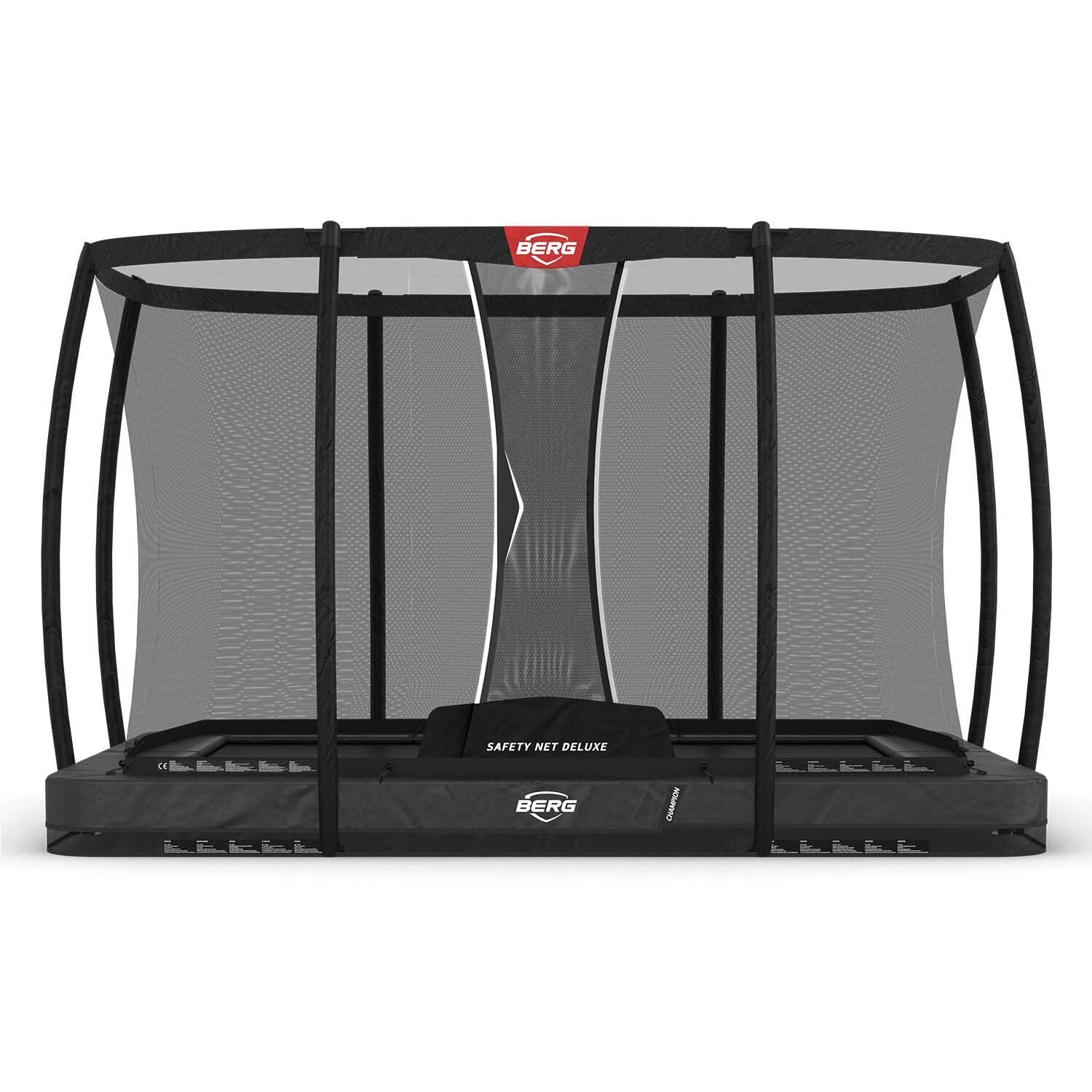 OUTDOORTOYS Trampolína Ultim Champion InGround 330 + Bezp. Síť Deluxe Šedá