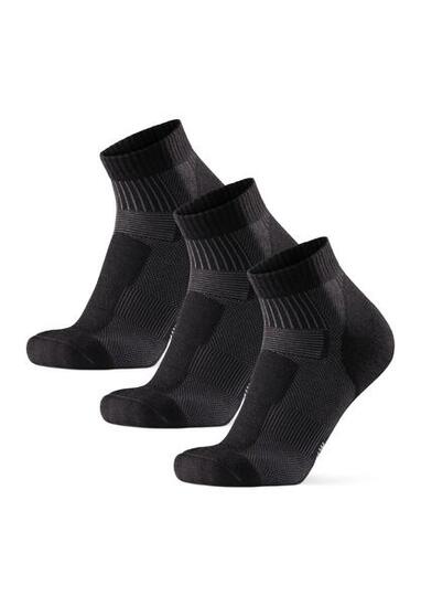 Chaussettes de randonnée basses laine mérinos légères 3 paires