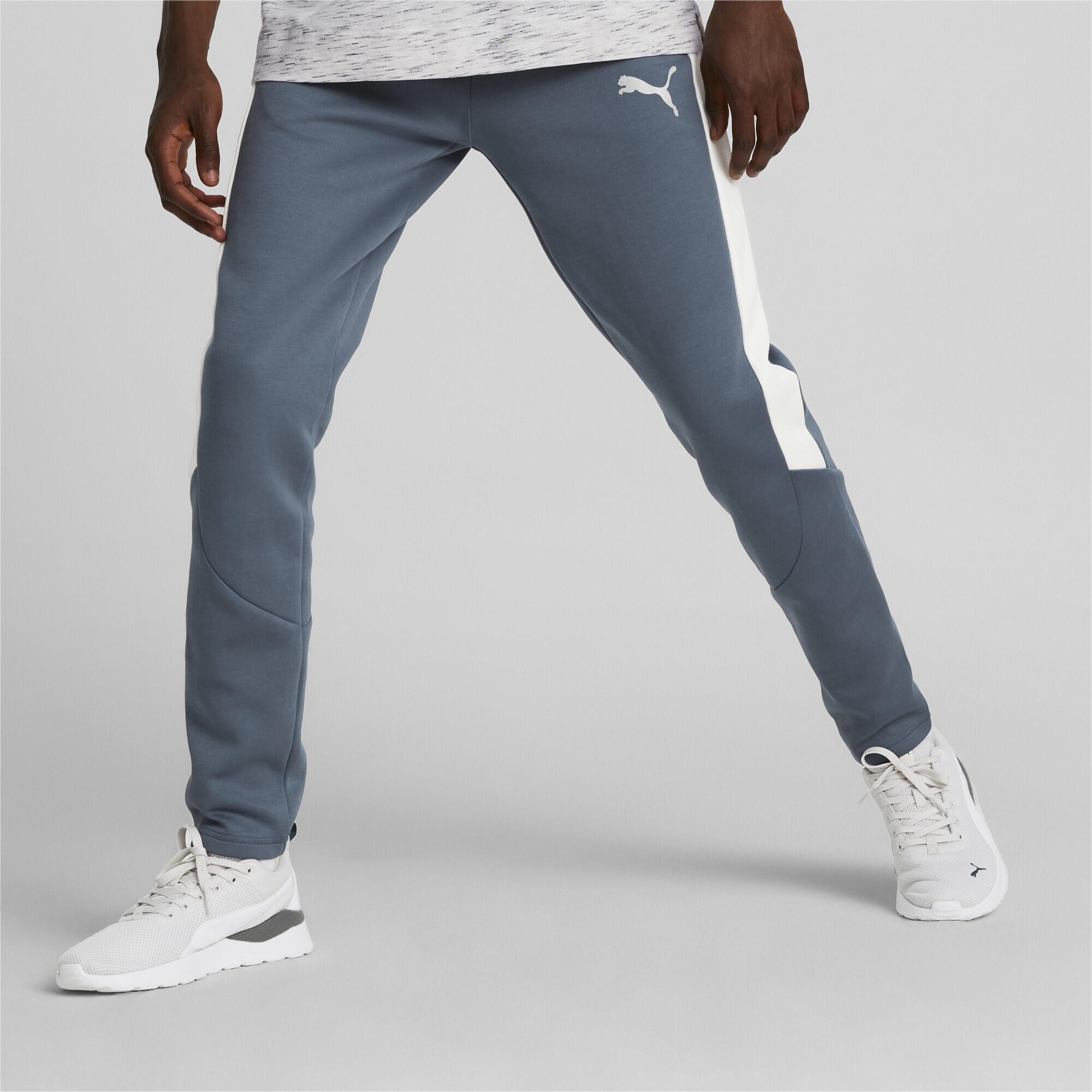 Pantalones Hombre PUMA Evostripe Gris 2/5