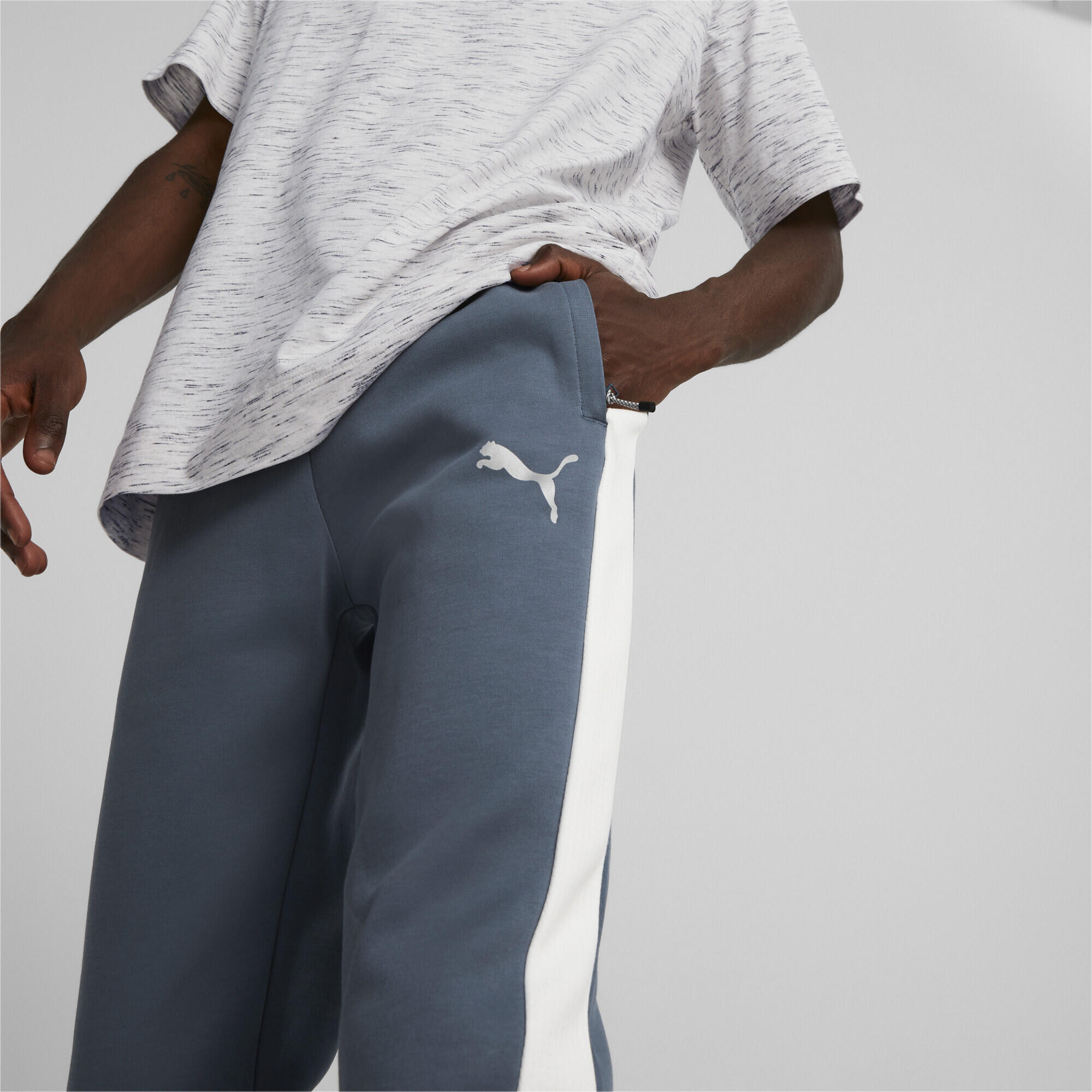 Pantalones Hombre PUMA Evostripe Gris 5/5