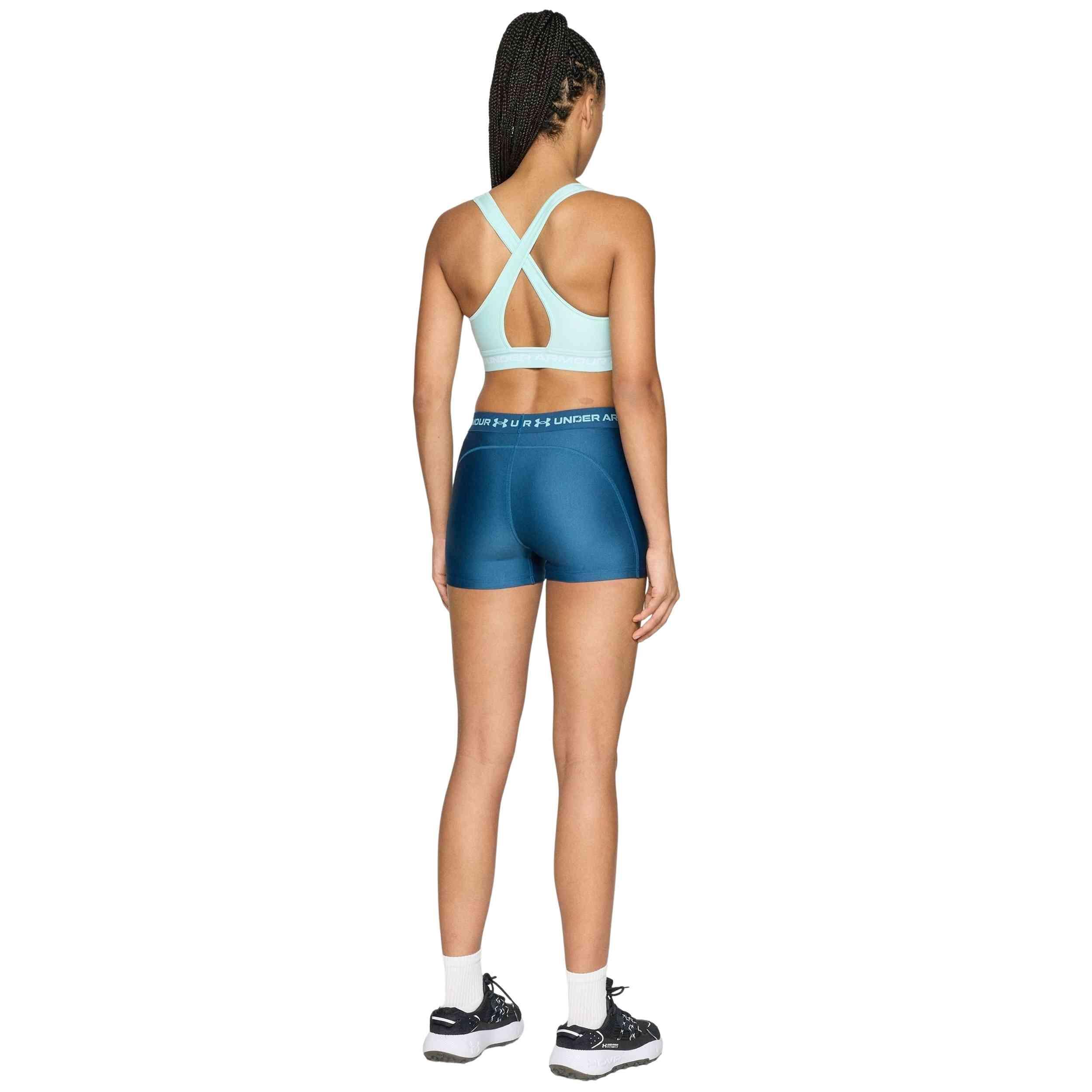 Shorty Under Armour HeatGear® 8 cm per donna Bleu jean 4/5