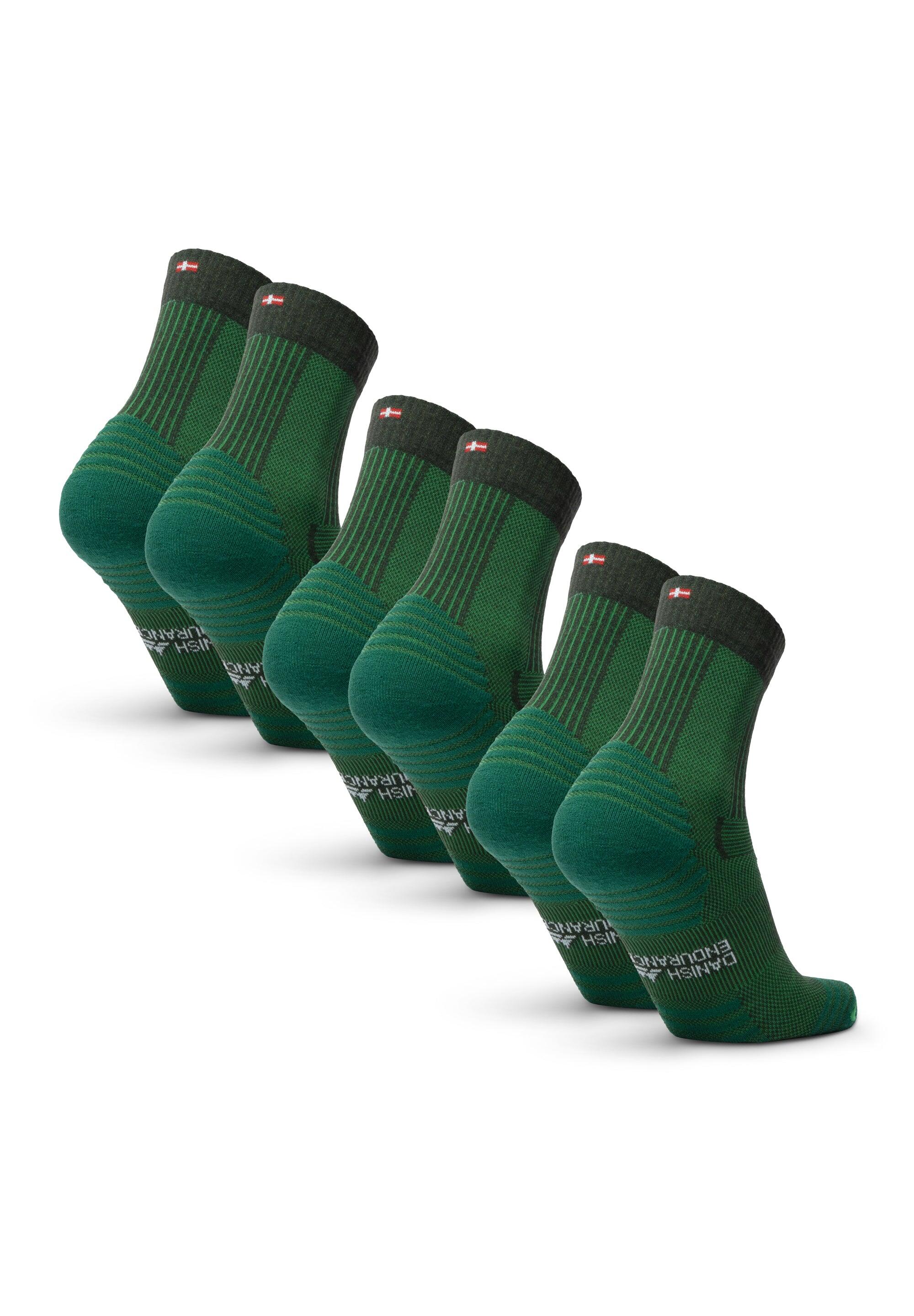 Calcetines de senderismo 3 pares Ligeros de Lana Merino Transpirables y Cálidos 2/5