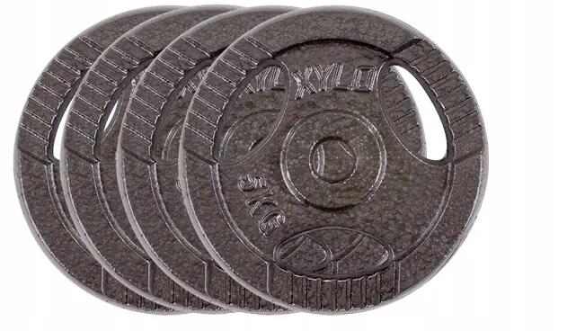 Pakiet obciążeń Sapphire Master 60 kg (2x10kg, 4,x5kg, 4x2,5kg, 8x1,25kg) 3/7