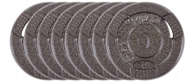 Pakiet obciążeń Sapphire Master 90 kg  (4x10kg, 6,x5kg, 8x2,5kg) 4/7