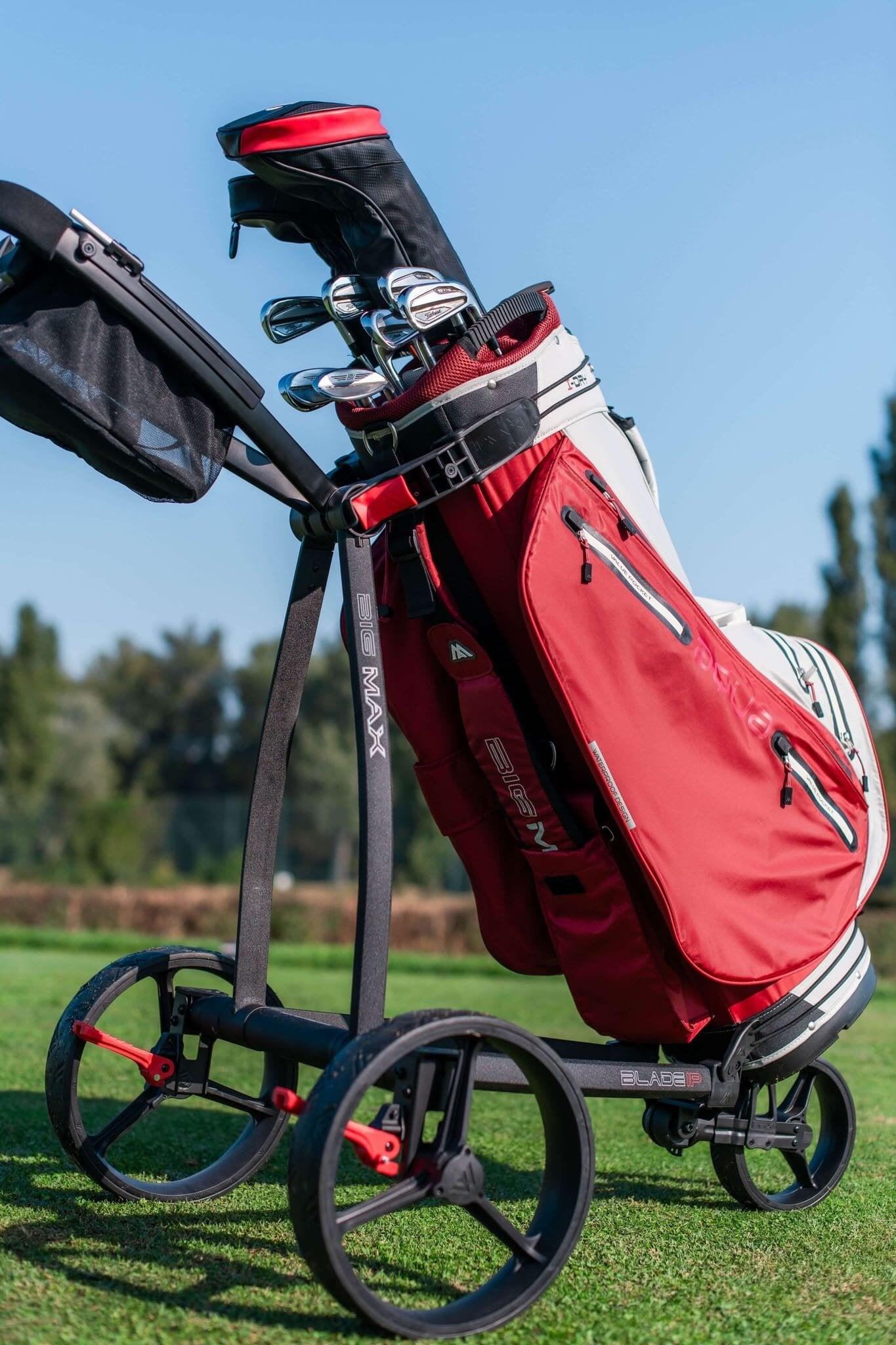 Blade IP 2.0 Golf Trolley - Golf Cart - Black 6/7