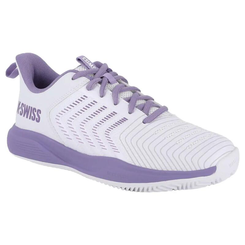 Pantofi de tenis femei K-Swiss Ultrashot Light Clay, alb
