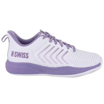 Kswiss Ultrashot Light Clay Bianco/porpora Donna 94742-151-m