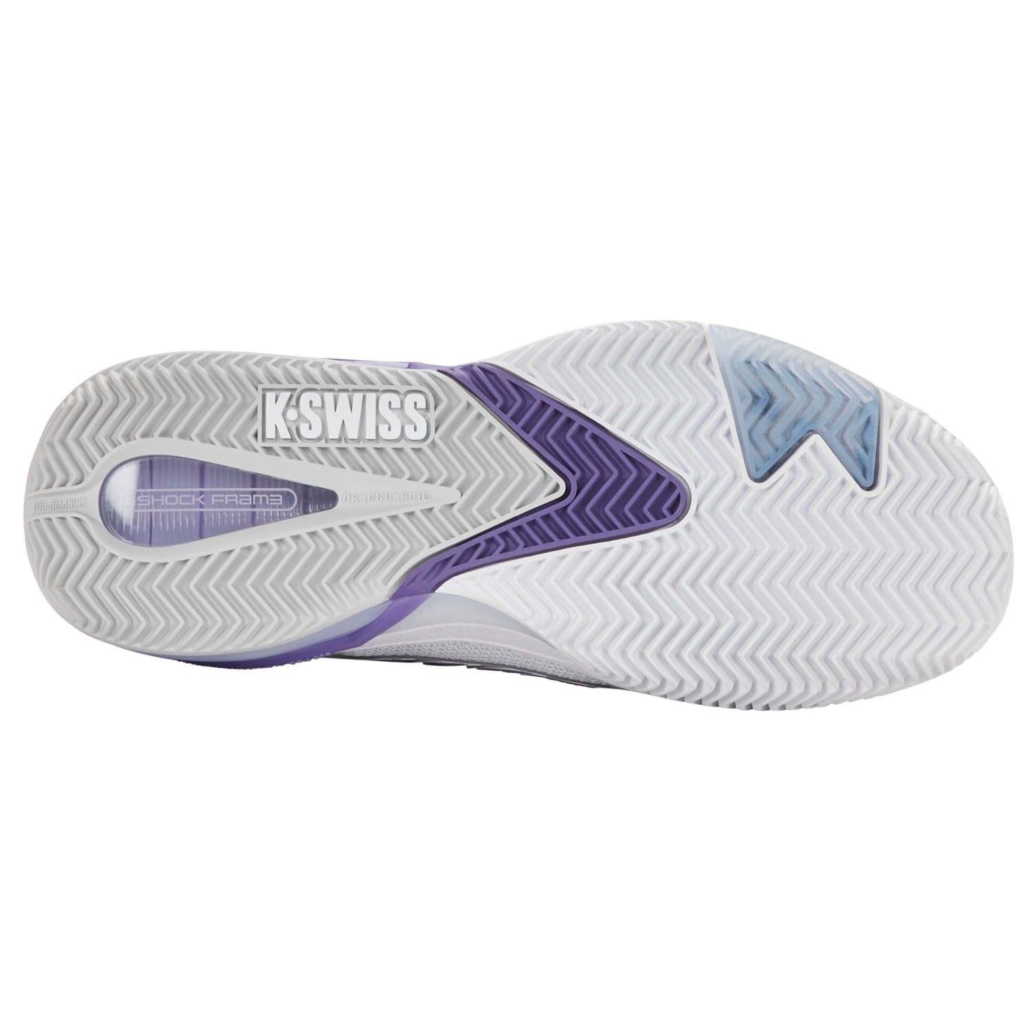 Kswiss Ultrashot 4 Clay Branco/púrpura Mulher 94438-147-m 2/7