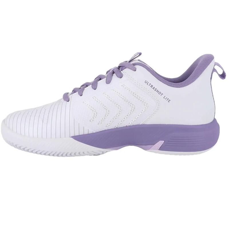 Pantofi de tenis femei K-Swiss Ultrashot alb - pentru zgură