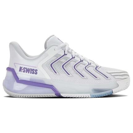 Zapatillas de tenis y pádel mujer K-Swiss ULTRA SHOT 4 CLAY blanco morado