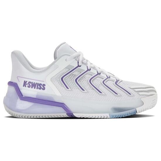 Zapatillas de tenis y pádel mujer K-Swiss ULTRA SHOT 4 CLAY blanco morado