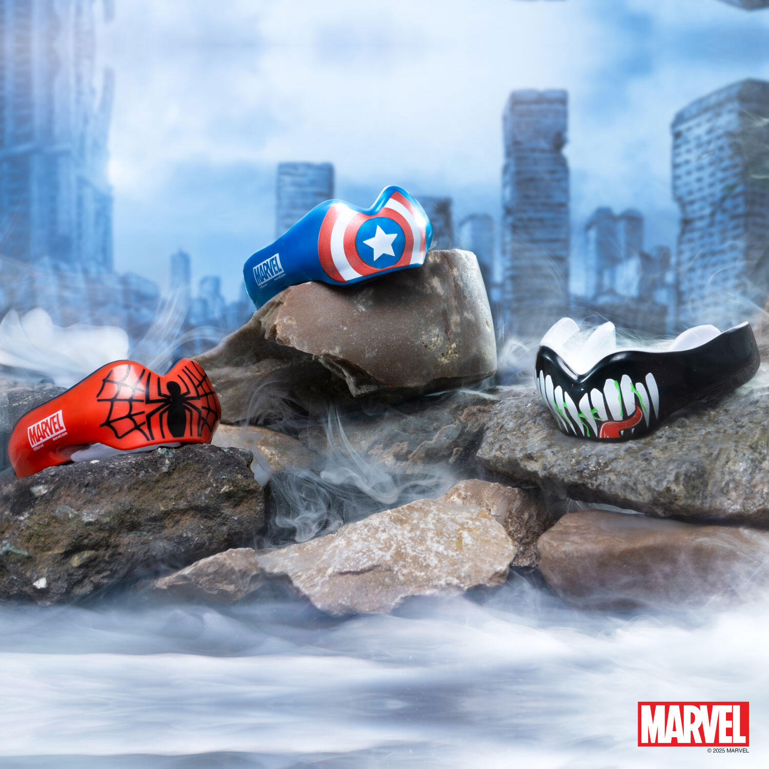 Marvel Captain America Sport Protège-Dents pour Appareil Orthodontique 6/6