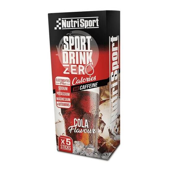 Sportgetränk ohne Koffein – 5 Nutrisport Cola-Sticks