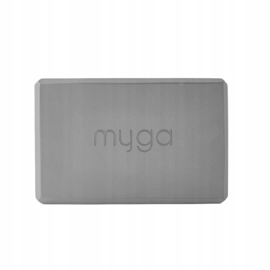 Zestaw do jogi Myga – klocek Foam Block + pasek 2 w 1 2/3