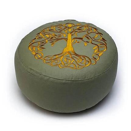Coussin de méditation Phoenix coton bio OCS 100, garniture sarrasin