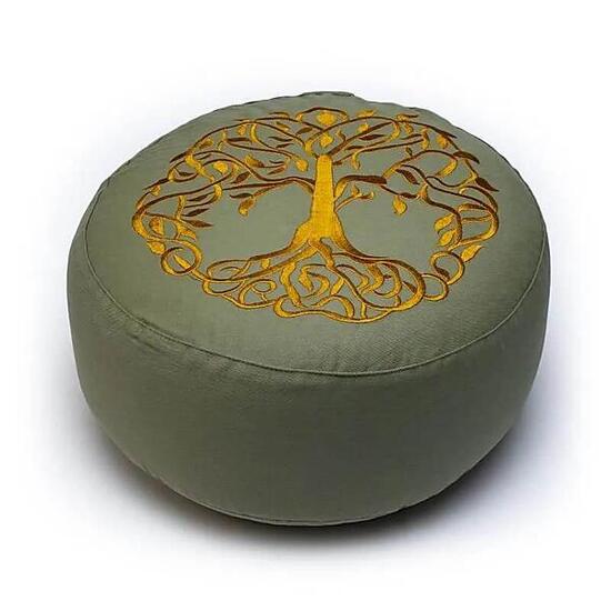 Coussin de méditation Phoenix coton bio OCS 100, garniture sarrasin