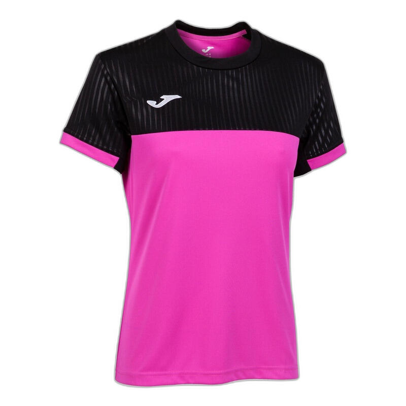 Fluo guma balonowa w kolorze różowym / Czarny