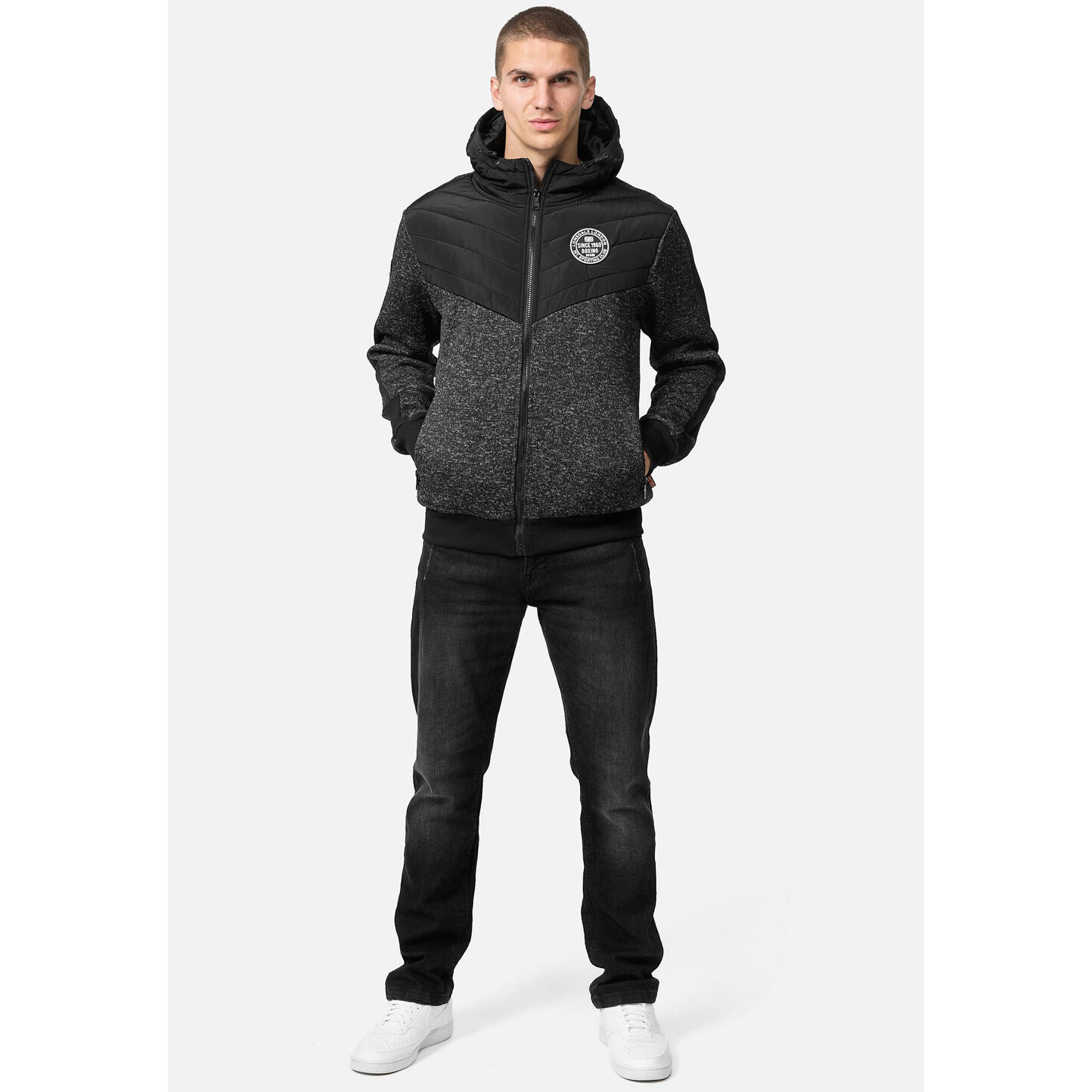 Sweatshirt à capuche Lonsdale Bunacaimb 1/4