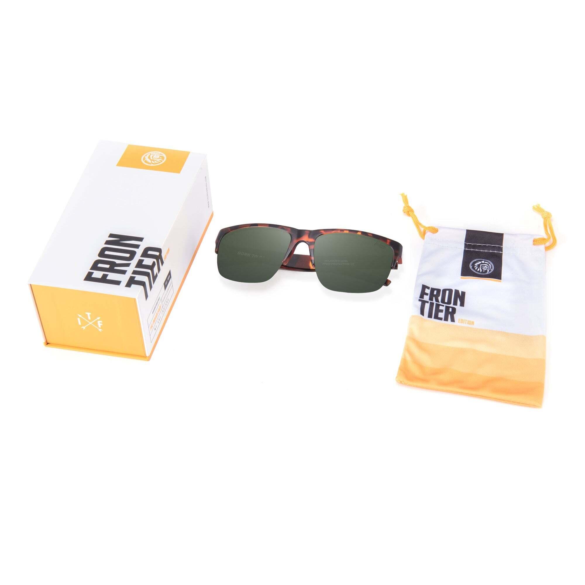 Gafas de Sol Polarizadas The Indian Face Frontier Marron Unisex 4/6