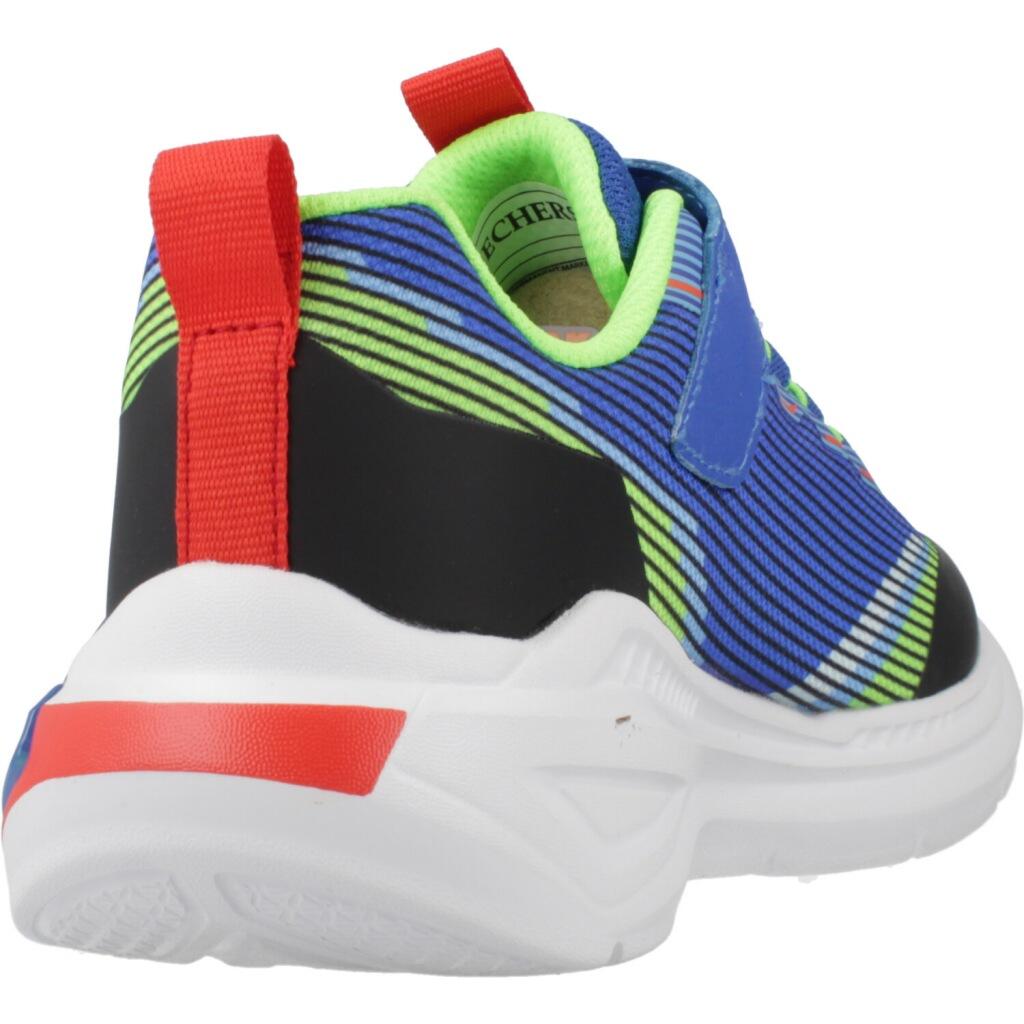 Baskets Skechers S Lights-tri-namics 2.0, Bleu, Enfants 3/5
