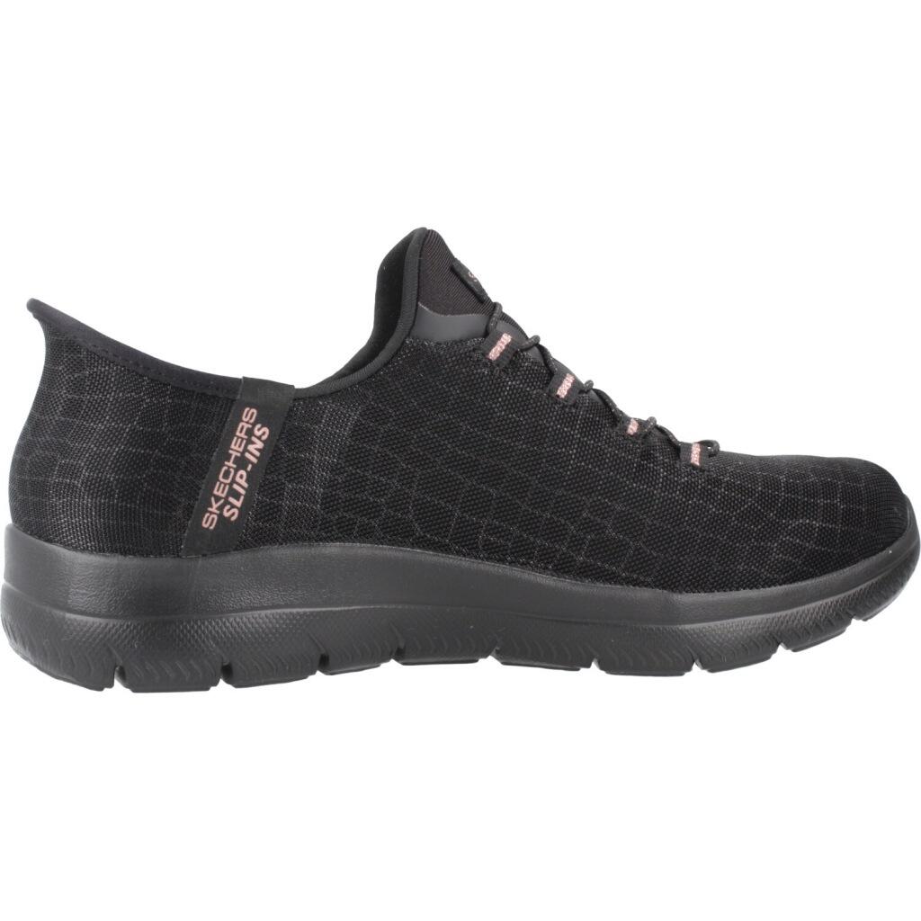 Baskets Femme Baskets Skechers SUMMITS-CLASSY NIGHT Noir Noir Skechers 4/7